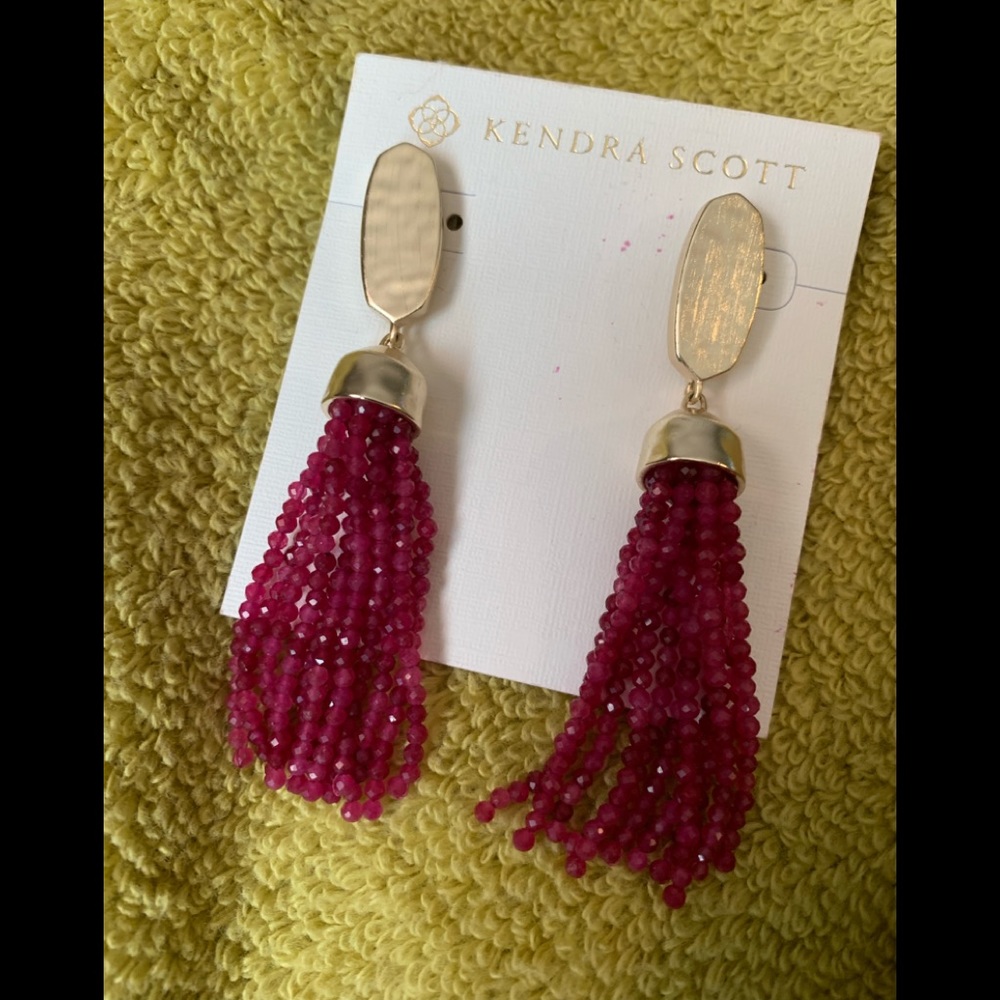 Kendra Scott Marin gold statement earrings